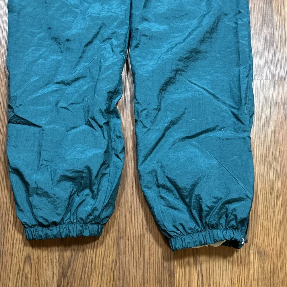 Vintage 80s 90s Green Adidas Winbreaker Pants Men M Athletic Sports Run Jogging